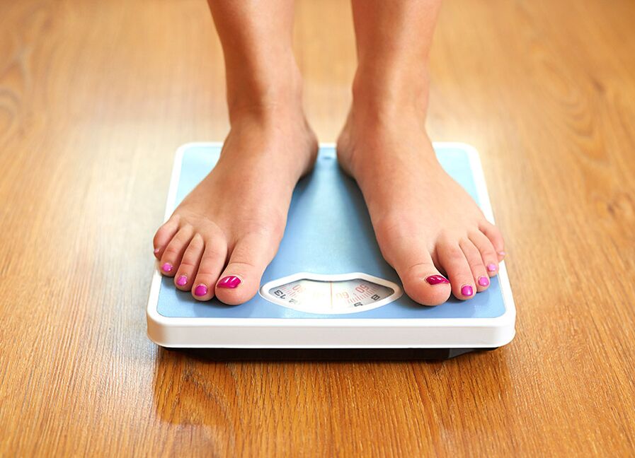 Nombor pada skala akan menggembirakan anda jika anda mengikuti peraturan diet yang sihat. 