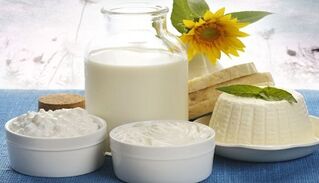 produk susu yang ditapai untuk pankreatitis