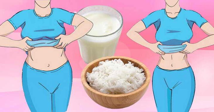 Menurunkan berat badan pada diet nasi kefir